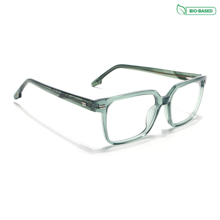 Voyage Glaze Green Wayfarer Acetate Eyeglasses for Men & Women (FPK26018FMG8093)
