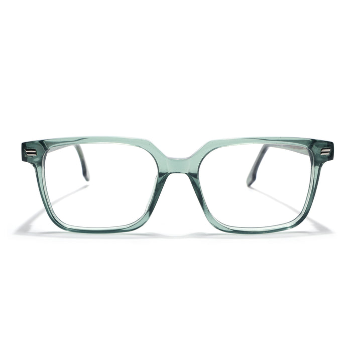 Voyage Glaze Green Wayfarer Acetate Eyeglasses for Men & Women (FPK26018FMG8093)