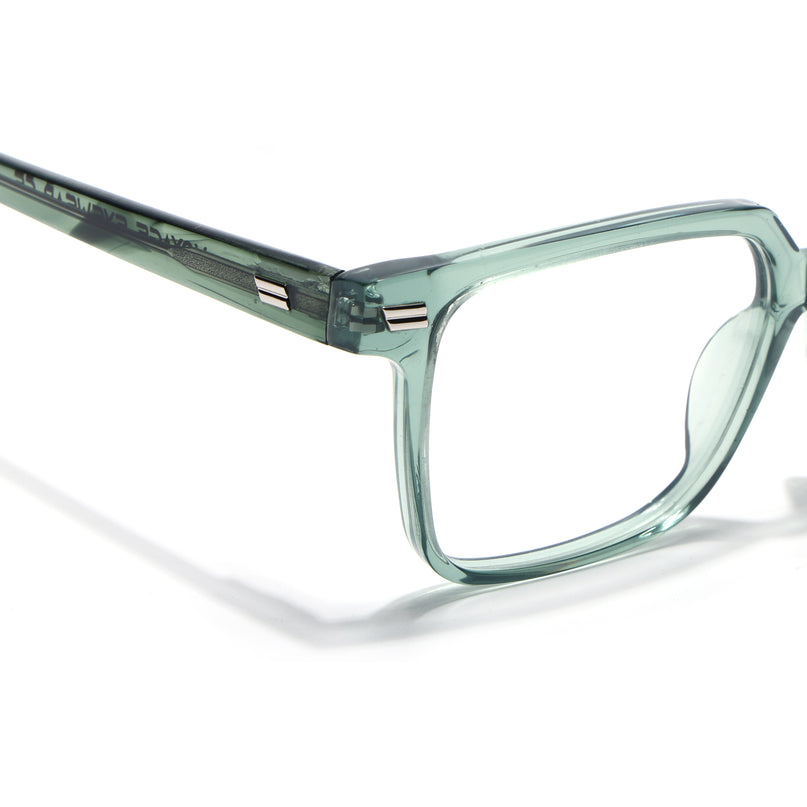 Voyage Glaze Green Wayfarer Acetate Eyeglasses for Men & Women (FPK26018FMG8093)
