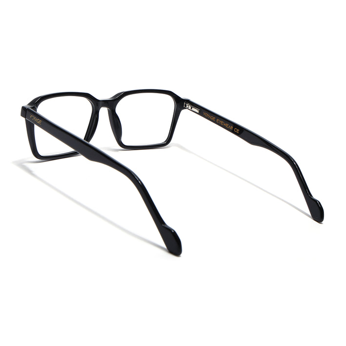 Voyage Glaze Black Wayfarer Acetate Eyeglasses for Men & Women (FPK26019FMG8114)