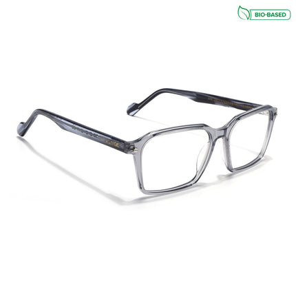 Voyage Glaze Grey Wayfarer Acetate Eyeglasses for Men & Women (FPK26019FMG8115)