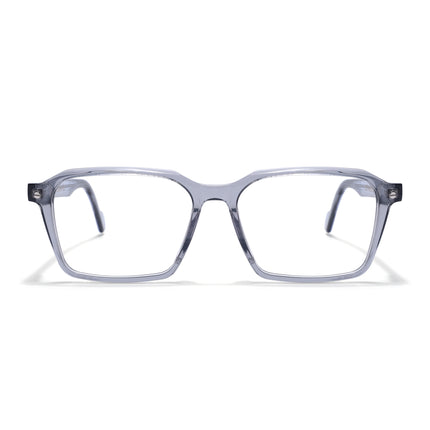 Voyage Glaze Grey Wayfarer Acetate Eyeglasses for Men & Women (FPK26019FMG8115)