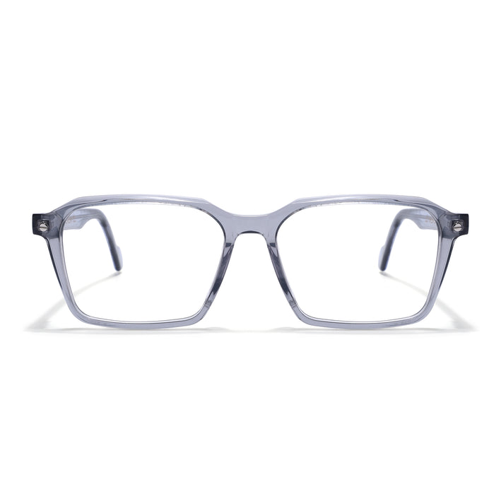 Voyage Glaze Grey Wayfarer Acetate Eyeglasses for Men & Women (FPK26019FMG8115)