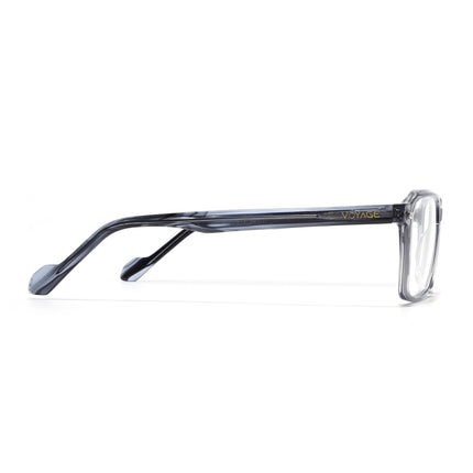 Voyage Glaze Grey Wayfarer Acetate Eyeglasses for Men & Women (FPK26019FMG8115)
