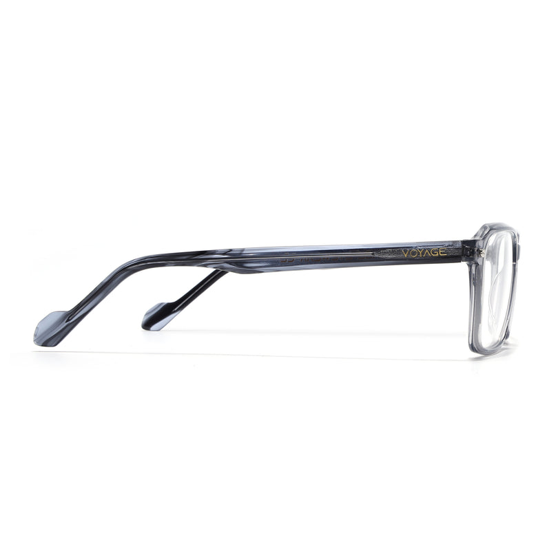 Voyage Glaze Grey Wayfarer Acetate Eyeglasses for Men & Women (FPK26019FMG8115)