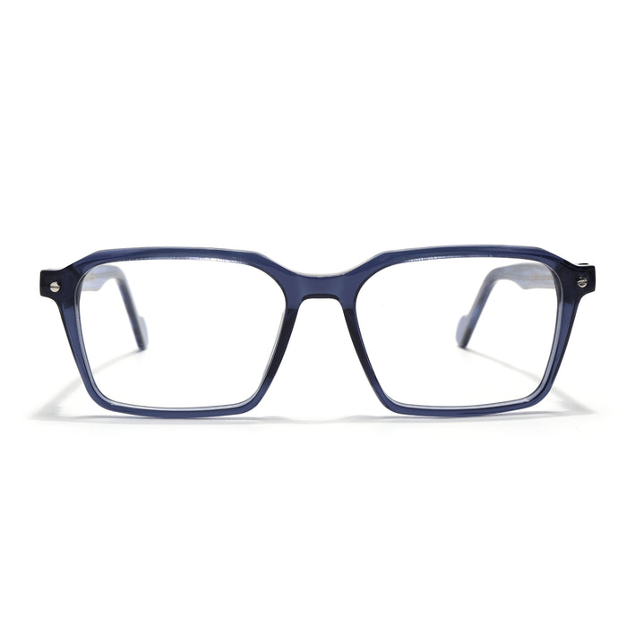 Voyage Glaze Blue Wayfarer Acetate Eyeglasses for Men & Women (FPK26019FMG8116)