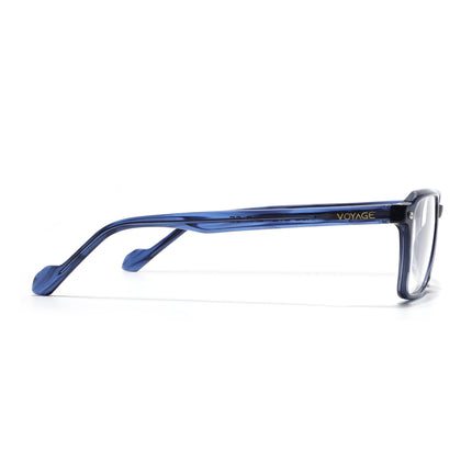 Voyage Glaze Blue Wayfarer Acetate Eyeglasses for Men & Women (FPK26019FMG8116)