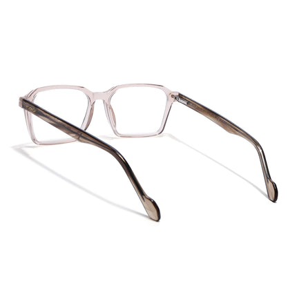 Voyage Glaze Brown Wayfarer Acetate Eyeglasses for Men & Women (FPK26019FMG8117)