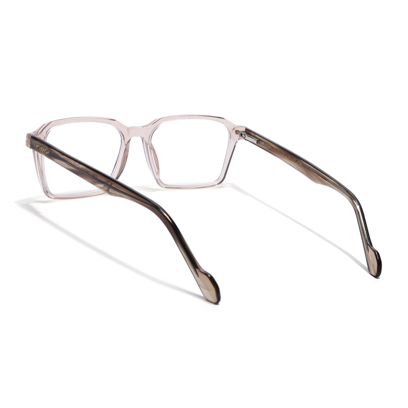 Voyage Glaze Brown Wayfarer Acetate Eyeglasses for Men & Women (FPK26019FMG8117)