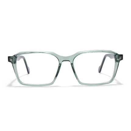 Voyage Glaze Green Wayfarer Acetate Eyeglasses for Men & Women (FPK26019FMG8118)