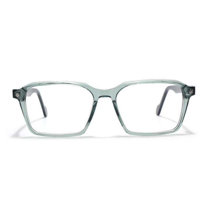 Voyage Glaze Green Wayfarer Acetate Eyeglasses for Men & Women (FPK26019FMG8118)