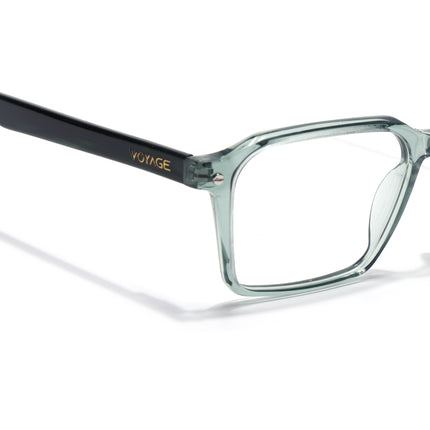 Voyage Glaze Green Wayfarer Acetate Eyeglasses for Men & Women (FPK26019FMG8118)