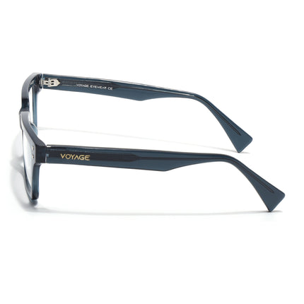 Voyage Glaze Green Rectangle Acetate Eyeglasses for Men & Women (FPK26022FMG8653)