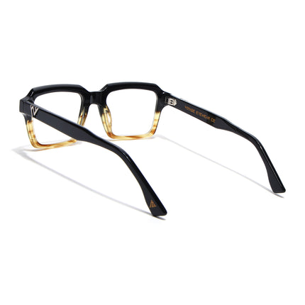 Voyage Glaze Black Wayfarer Acetate Eyeglasses for Men & Women (FPK26023FMG8124)