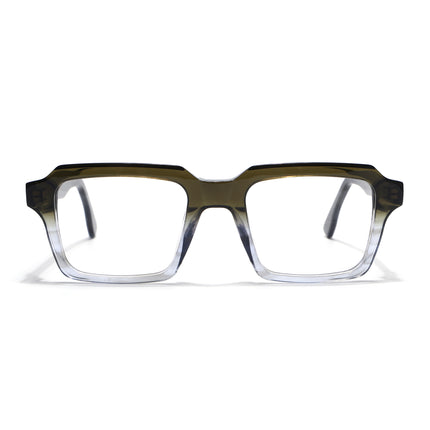 Voyage Glaze Green Wayfarer Acetate Eyeglasses for Men & Women (FPK26023FMG8126)