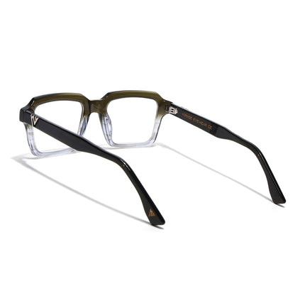 Voyage Glaze Green Wayfarer Acetate Eyeglasses for Men & Women (FPK26023FMG8126)