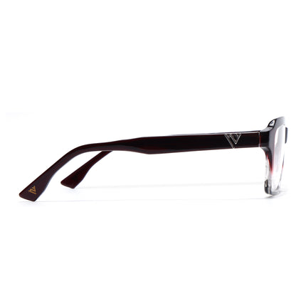 Voyage Glaze Wine Wayfarer Acetate Eyeglasses for Men & Women (FPK26023FMG8128)