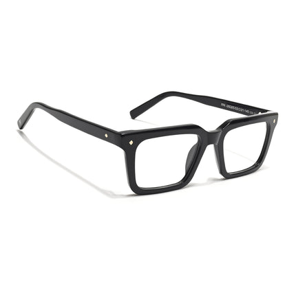Voyage Glaze Black Wayfarer Acetate Eyeglasses for Men & Women (FPK26025FMG8665)