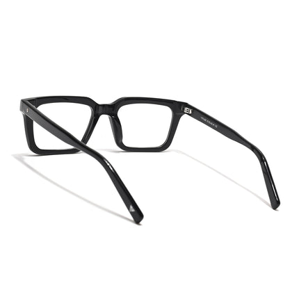 Voyage Glaze Black Wayfarer Acetate Eyeglasses for Men & Women (FPK26025FMG8665)