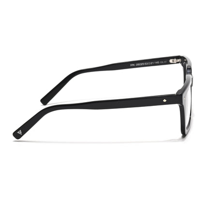 Voyage Glaze Black Wayfarer Acetate Eyeglasses for Men & Women (FPK26025FMG8665)