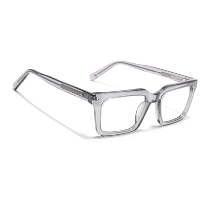 Voyage Glaze Grey Wayfarer Acetate Eyeglasses for Men & Women (FPK26025FMG8666)