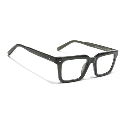 Voyage Glaze Green Wayfarer Acetate Eyeglasses for Men & Women (FPK26025FMG8668)