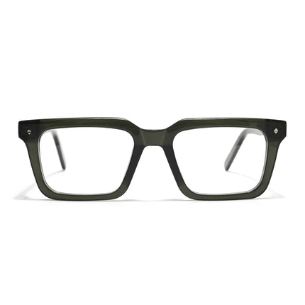 Voyage Glaze Green Wayfarer Acetate Eyeglasses for Men & Women (FPK26025FMG8668)
