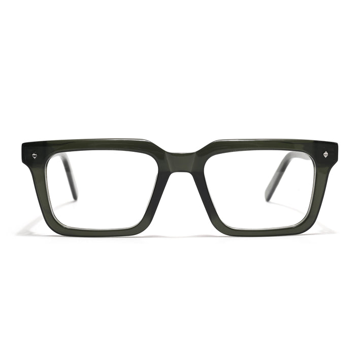 Voyage Glaze Green Wayfarer Acetate Eyeglasses for Men & Women (FPK26025FMG8668)