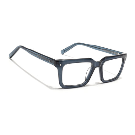 Voyage Glaze Blue Wayfarer Acetate Eyeglasses for Men & Women (FPK26025FMG8669)