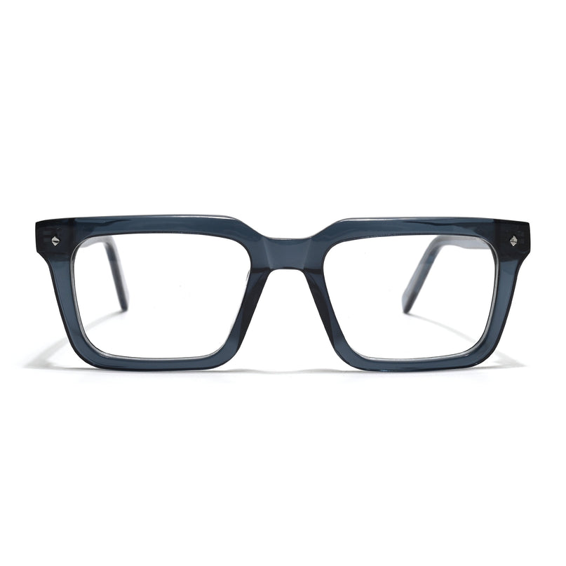 Voyage Glaze Blue Wayfarer Acetate Eyeglasses for Men & Women (FPK26025FMG8669)
