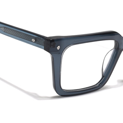 Voyage Glaze Blue Wayfarer Acetate Eyeglasses for Men & Women (FPK26025FMG8669)
