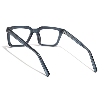 Voyage Glaze Blue Wayfarer Acetate Eyeglasses for Men & Women (FPK26025FMG8669)