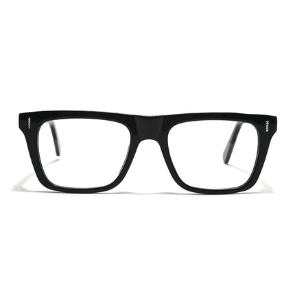 Voyage Glaze Black Wayfarer Acetate Eyeglasses for Men & Women (FPK26026FMG8685)