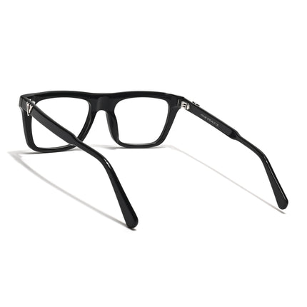 Voyage Glaze Black Wayfarer Acetate Eyeglasses for Men & Women (FPK26026FMG8685)