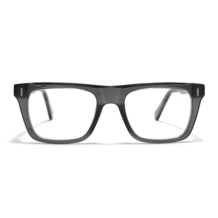 Voyage Glaze Grey Wayfarer Acetate Eyeglasses for Men & Women (FPK26026FMG8686)