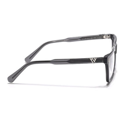 Voyage Glaze Grey Wayfarer Acetate Eyeglasses for Men & Women (FPK26026FMG8686)