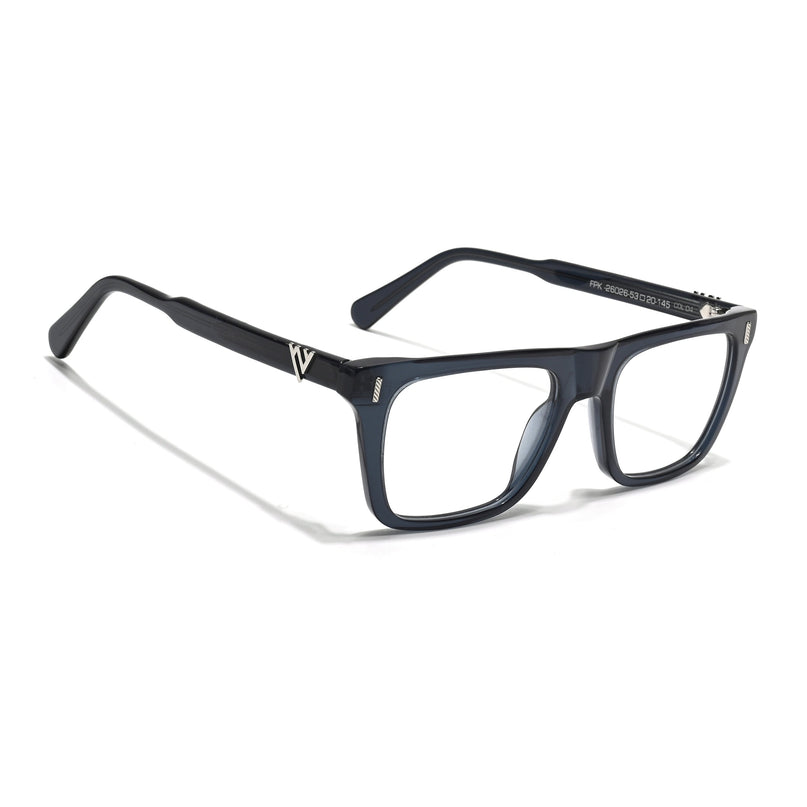 Voyage Glaze Sea Green Wayfarer Acetate Eyeglasses for Men & Women (FPK26026FMG8688)