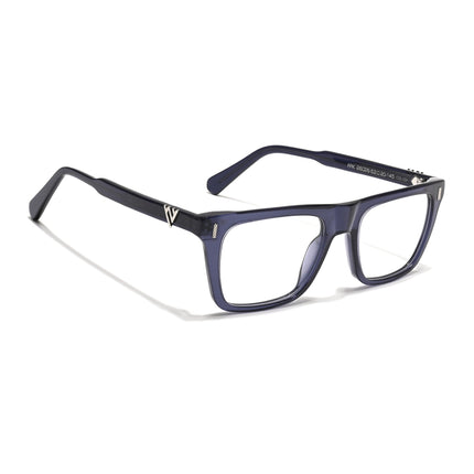 Voyage Glaze Blue Wayfarer Acetate Eyeglasses for Men & Women (FPK26026FMG8689)