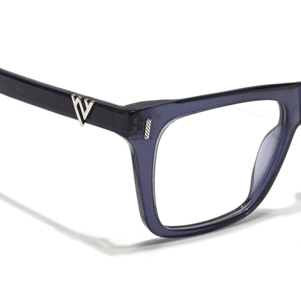 Voyage Glaze Blue Wayfarer Acetate Eyeglasses for Men & Women (FPK26026FMG8689)