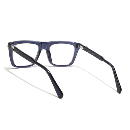 Voyage Glaze Blue Wayfarer Acetate Eyeglasses for Men & Women (FPK26026FMG8689)