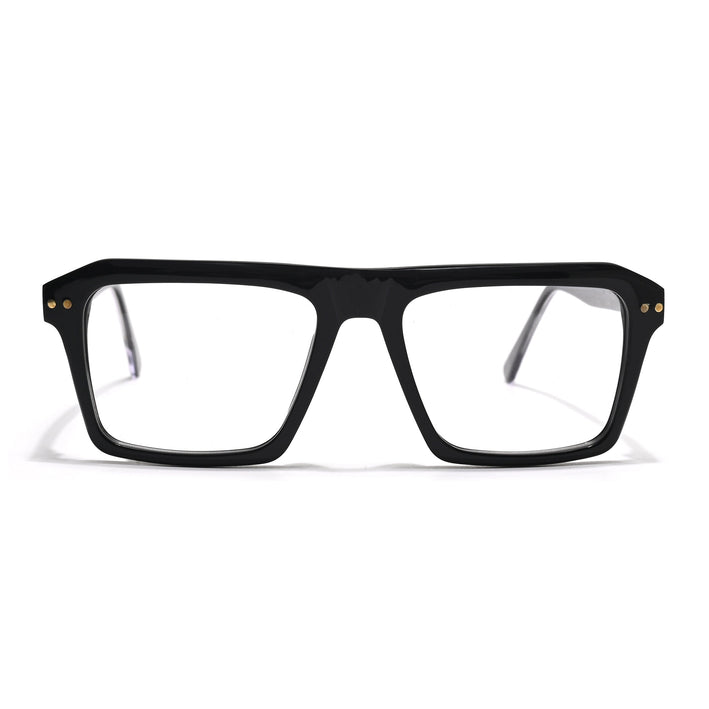 Voyage Glaze Black Wayfarer Acetate Eyeglasses for Men & Women (FPK26027FMG8640)