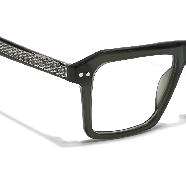 Voyage Glaze Green Wayfarer Acetate Eyeglasses for Men & Women (FPK26027FMG8643)