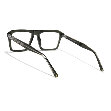 Voyage Glaze Green Wayfarer Acetate Eyeglasses for Men & Women (FPK26027FMG8643)