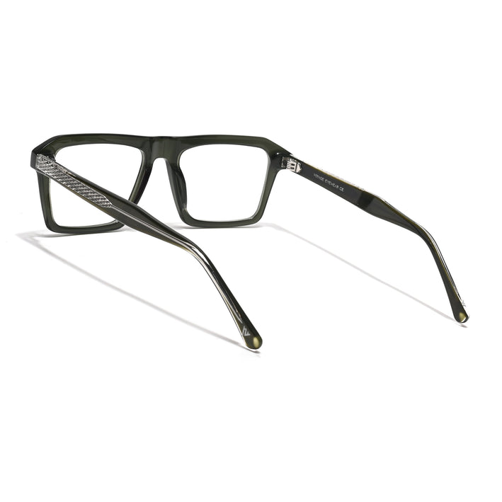 Voyage Glaze Green Wayfarer Acetate Eyeglasses for Men & Women (FPK26027FMG8643)
