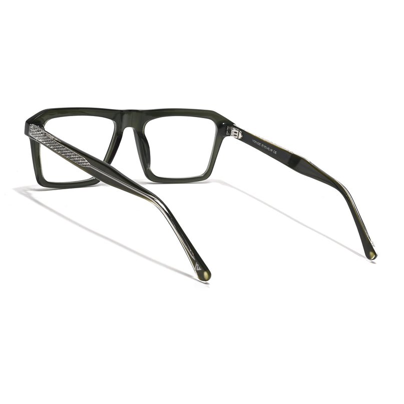 Voyage Glaze Green Wayfarer Acetate Eyeglasses for Men & Women (FPK26027FMG8643)