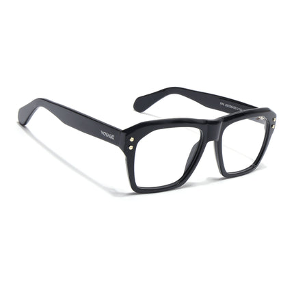 Voyage Glaze Black Wayfarer Acetate Eyeglasses for Men & Women (FPK26028FMG8675)
