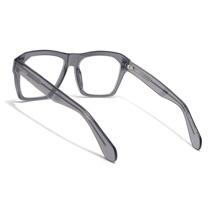 Voyage Glaze Grey Wayfarer Acetate Eyeglasses for Men & Women (FPK26028FMG8676)