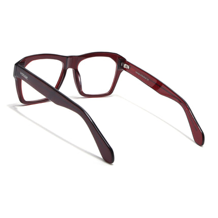 Voyage Glaze Wine Wayfarer Acetate Eyeglasses for Men & Women (FPK26028FMG8677)