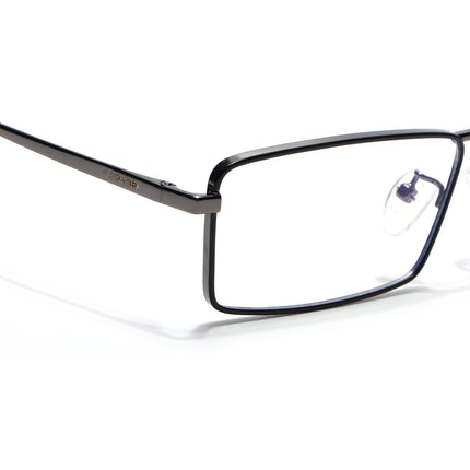 Voyage Grey Rectangle Eyeglasses for Men & Women (G025FMG8075)