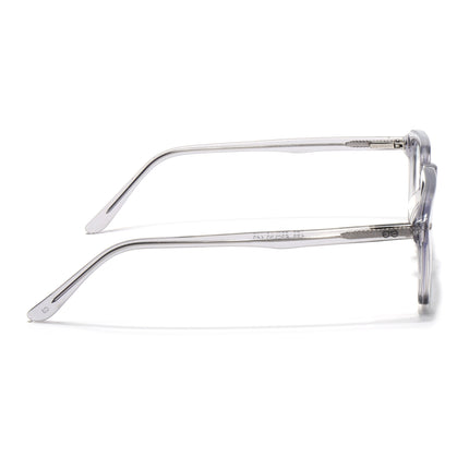 Goeye Grey Square Acetate Eyeglasses for Men & Women (GO173GE1673-C3)